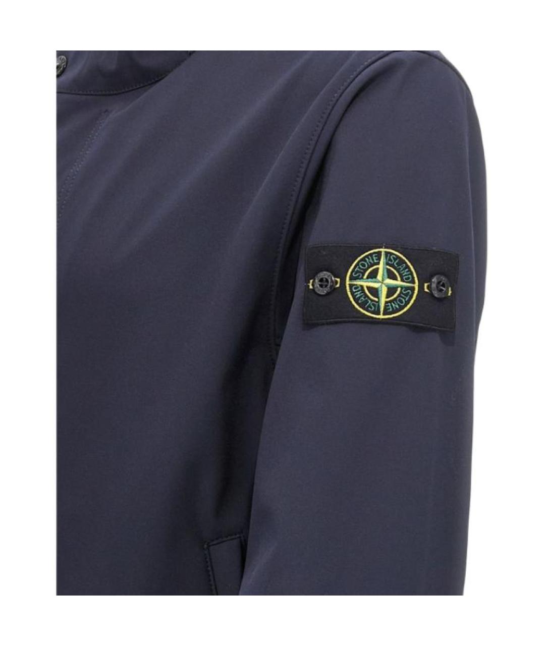 STONE ISLAND Темно-синяя куртка, фото 5