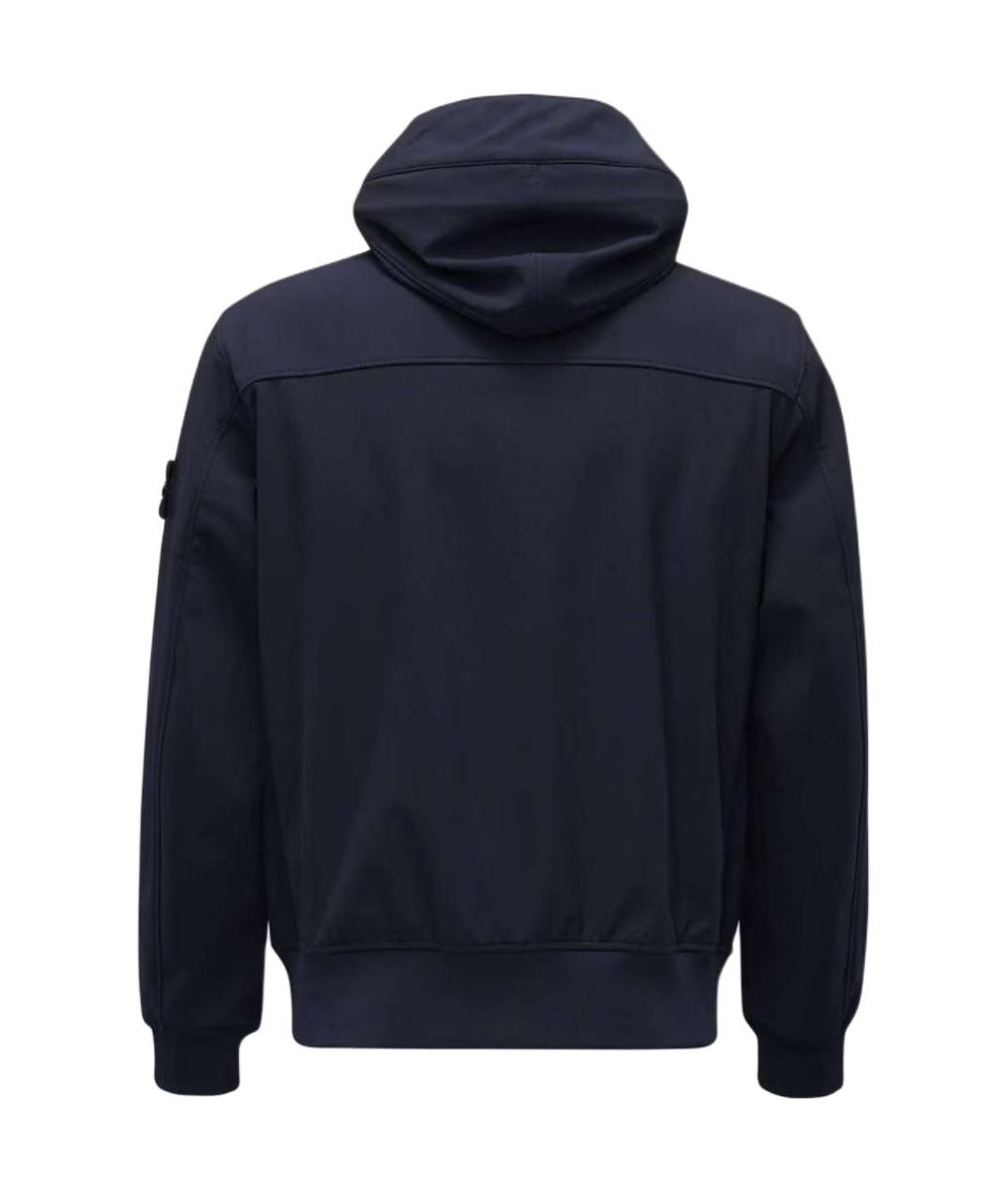 STONE ISLAND Темно-синяя куртка, фото 2