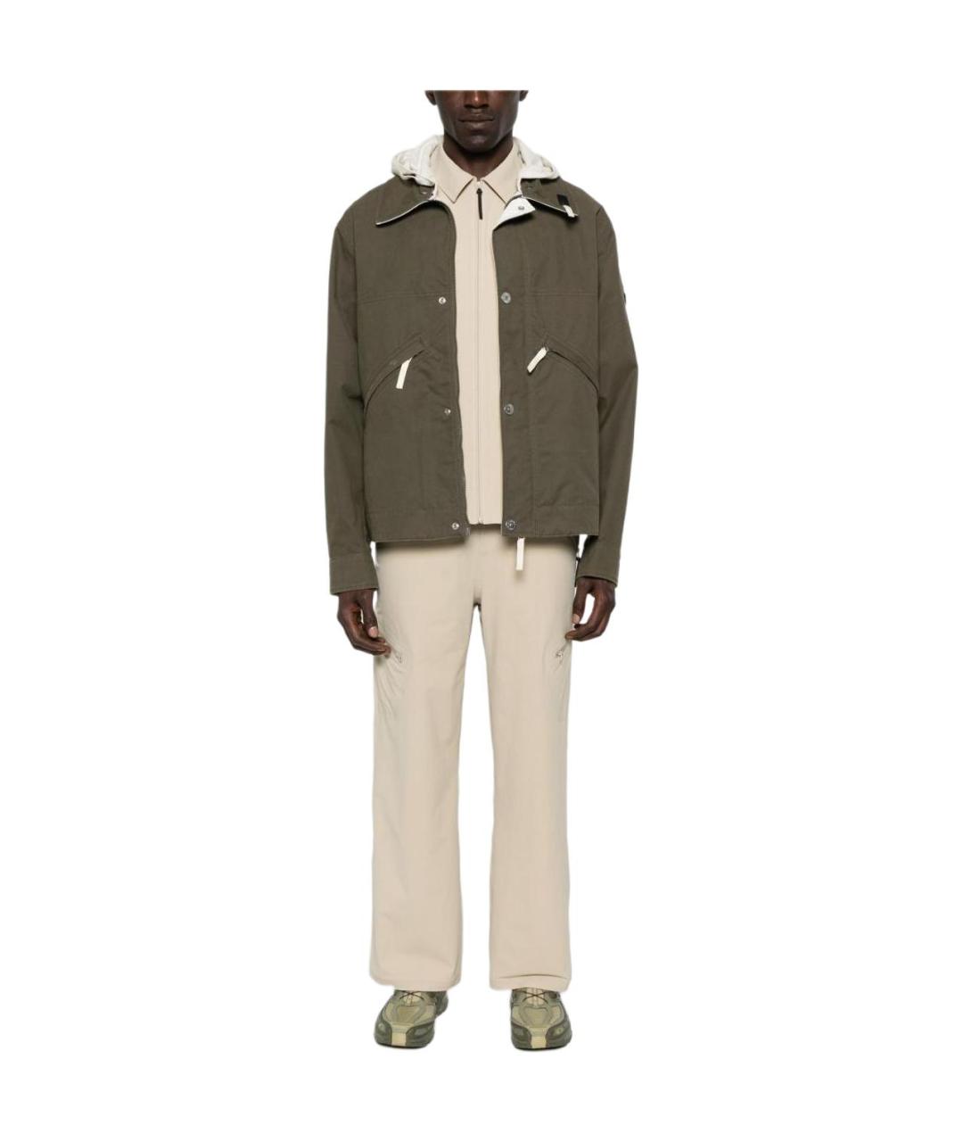 STONE ISLAND Зеленая куртка, фото 3