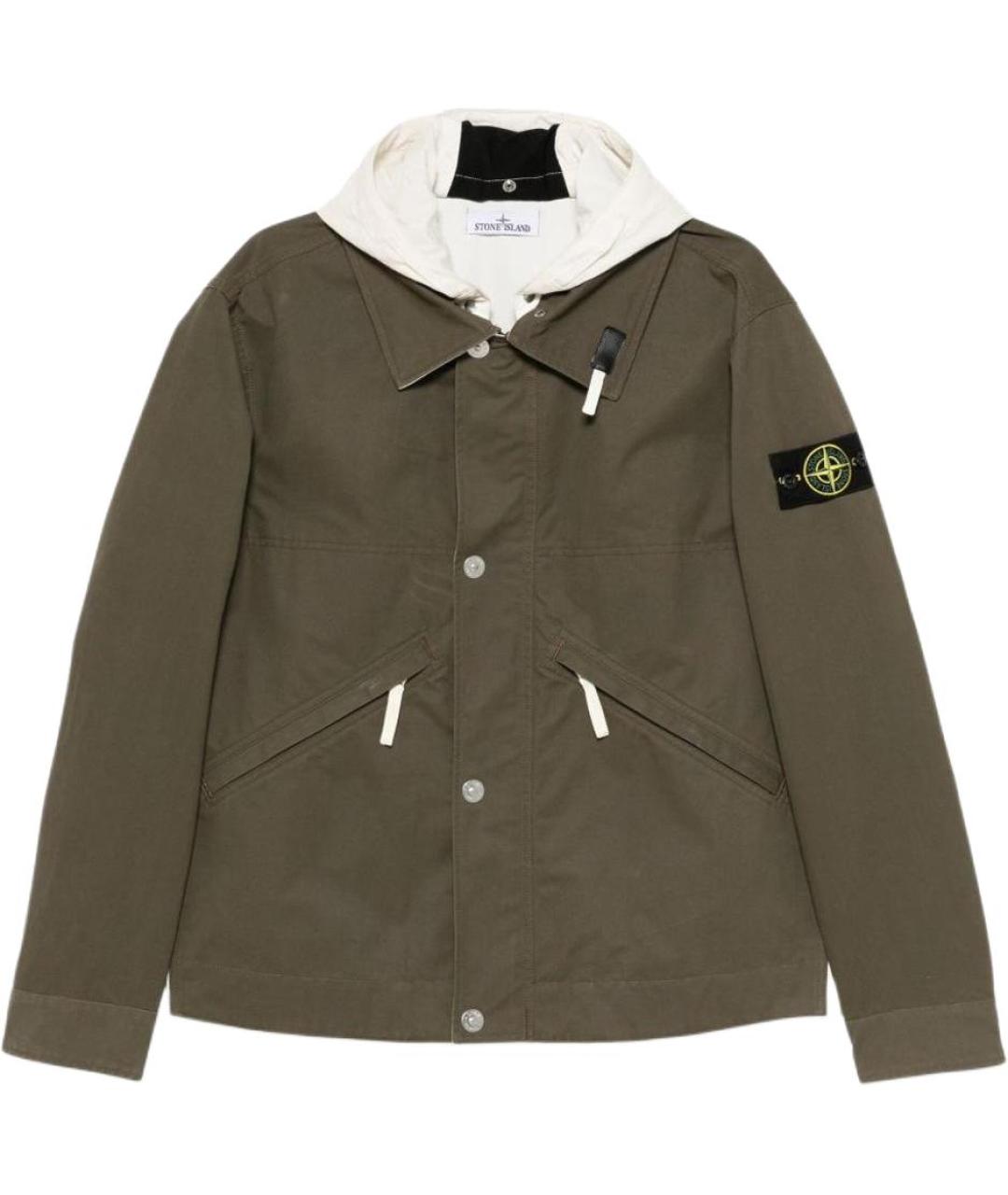 STONE ISLAND Зеленая куртка, фото 1