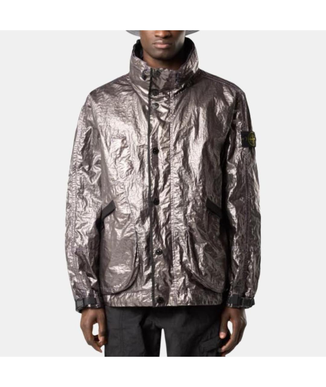 STONE ISLAND Антрацитовая куртка, фото 3