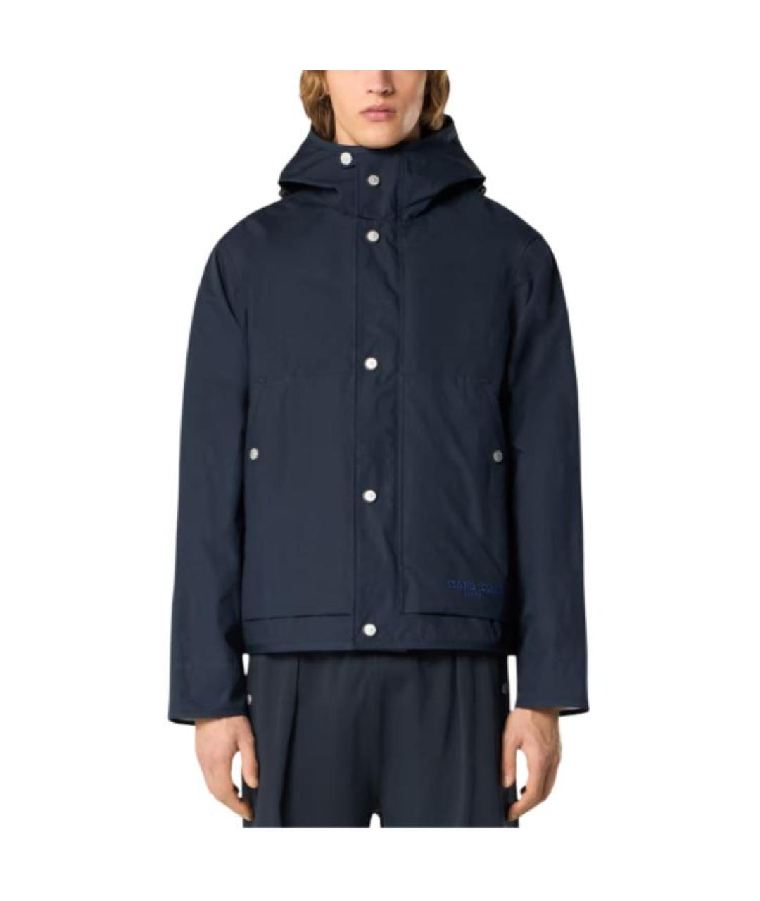 STONE ISLAND Темно-синяя куртка, фото 5