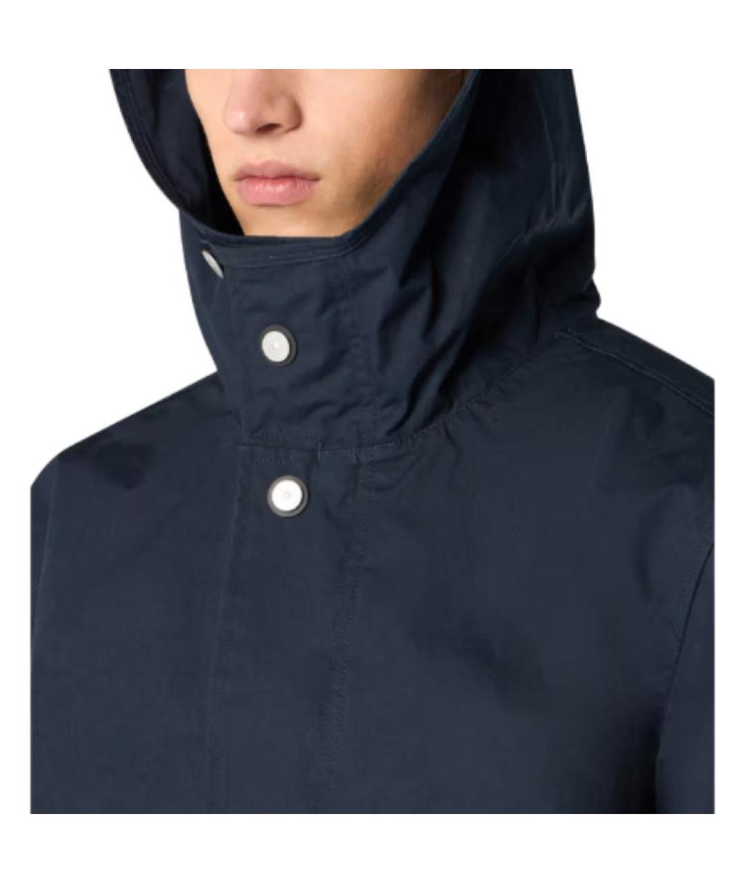 STONE ISLAND Темно-синяя куртка, фото 6