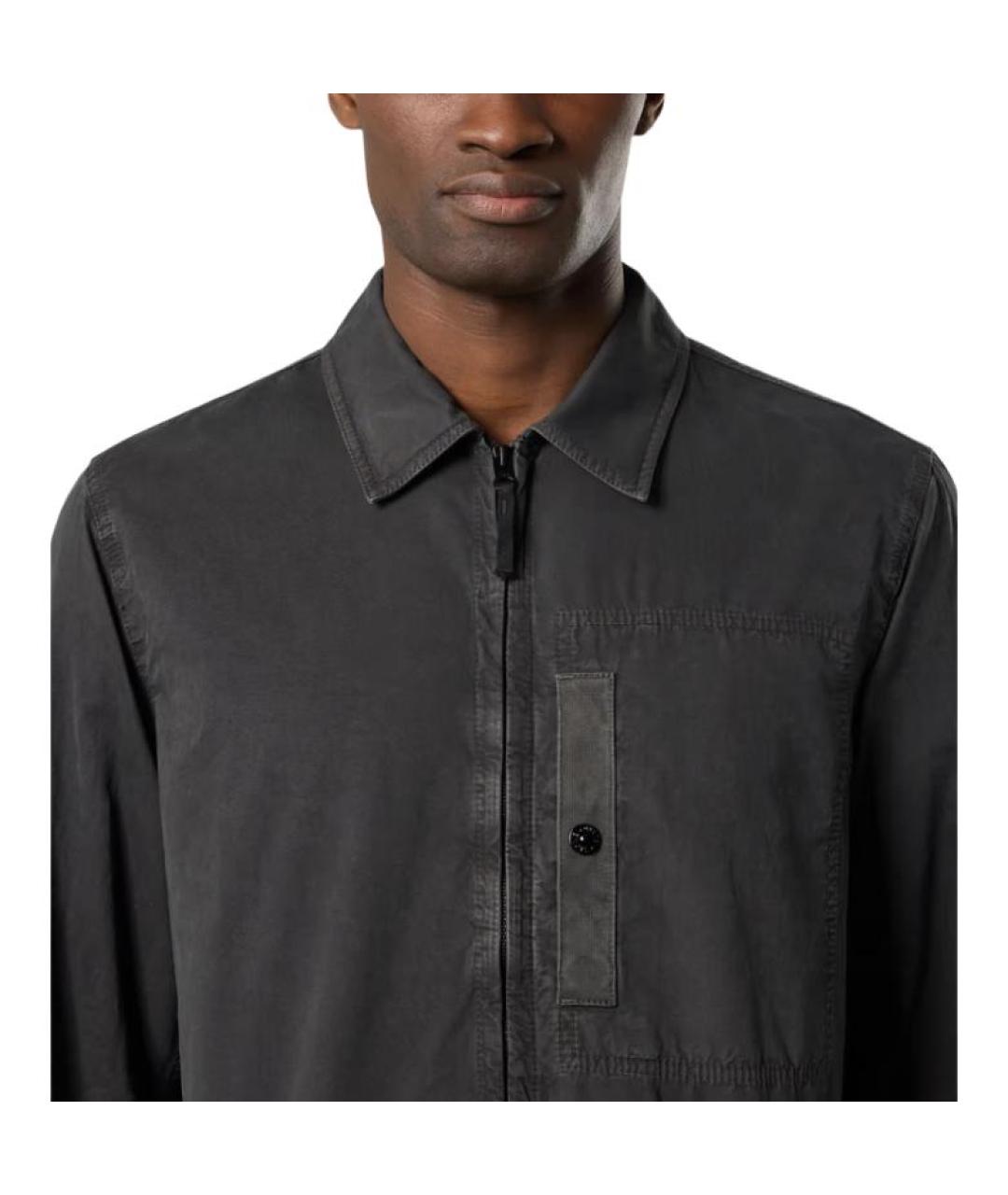 STONE ISLAND Антрацитовая куртка, фото 6