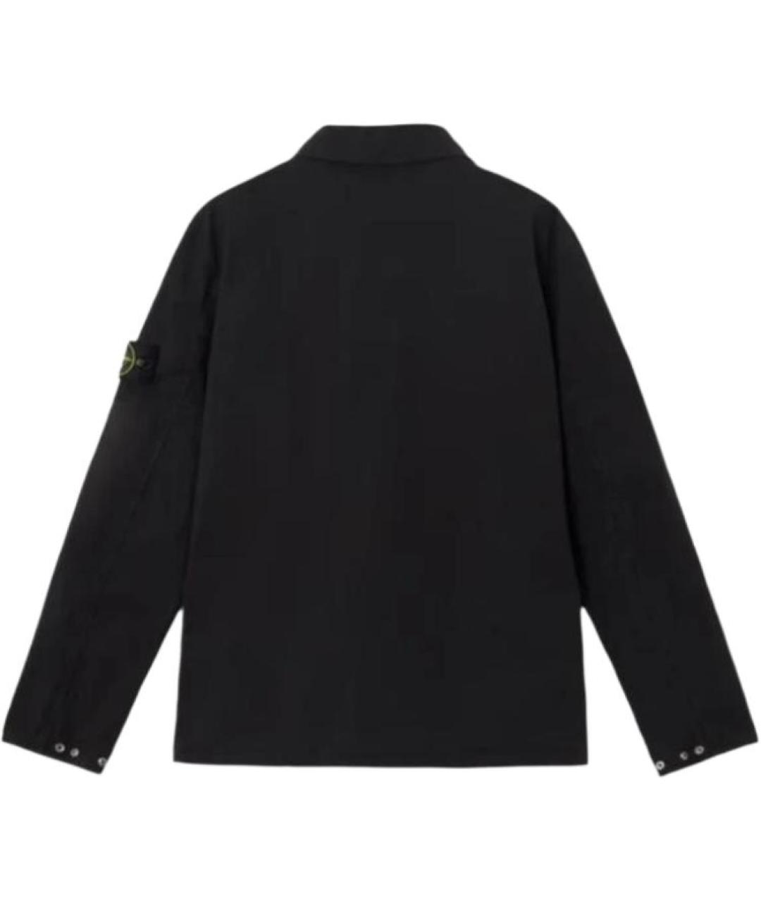 STONE ISLAND Черная куртка, фото 2