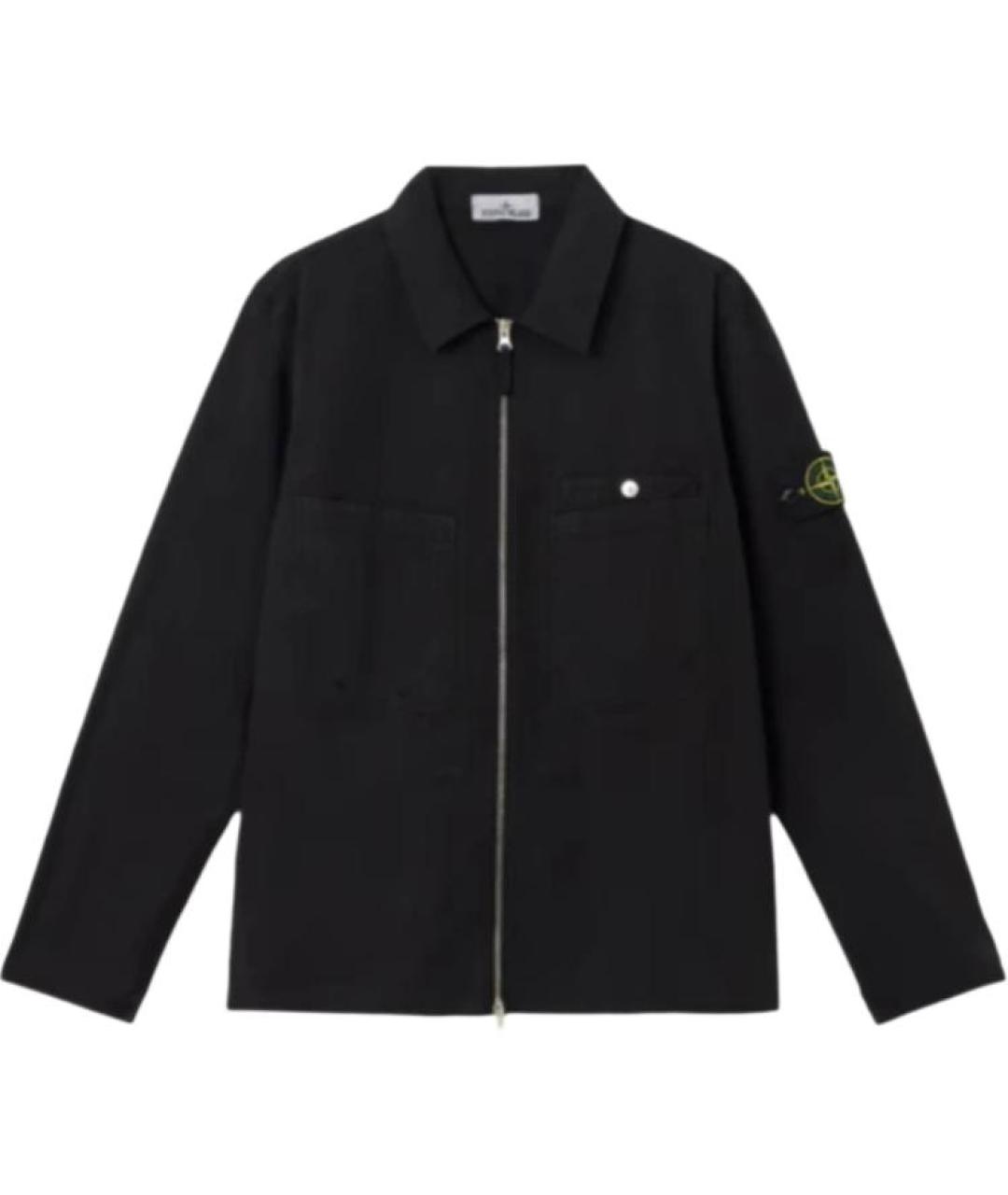 STONE ISLAND Черная куртка, фото 1