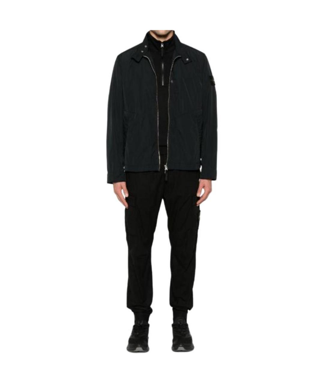 STONE ISLAND Черная куртка, фото 2