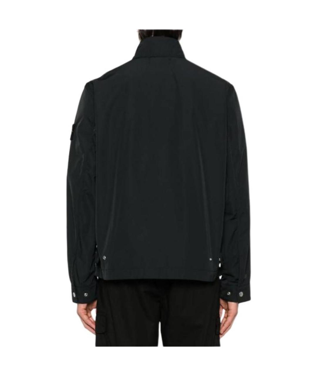 STONE ISLAND Черная куртка, фото 4