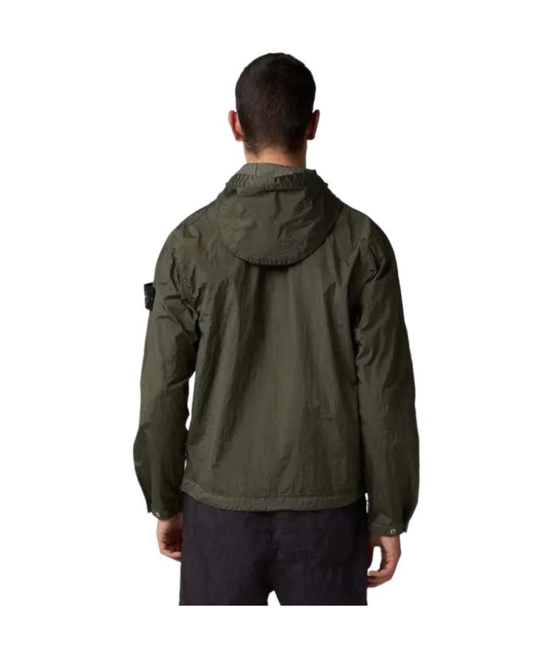 STONE ISLAND Зеленая куртка, фото 5