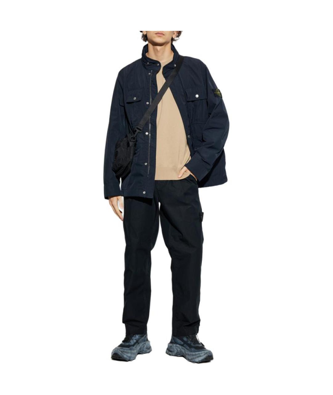 STONE ISLAND Синяя куртка, фото 5