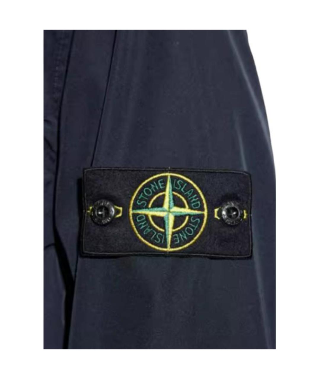 STONE ISLAND Синяя куртка, фото 4