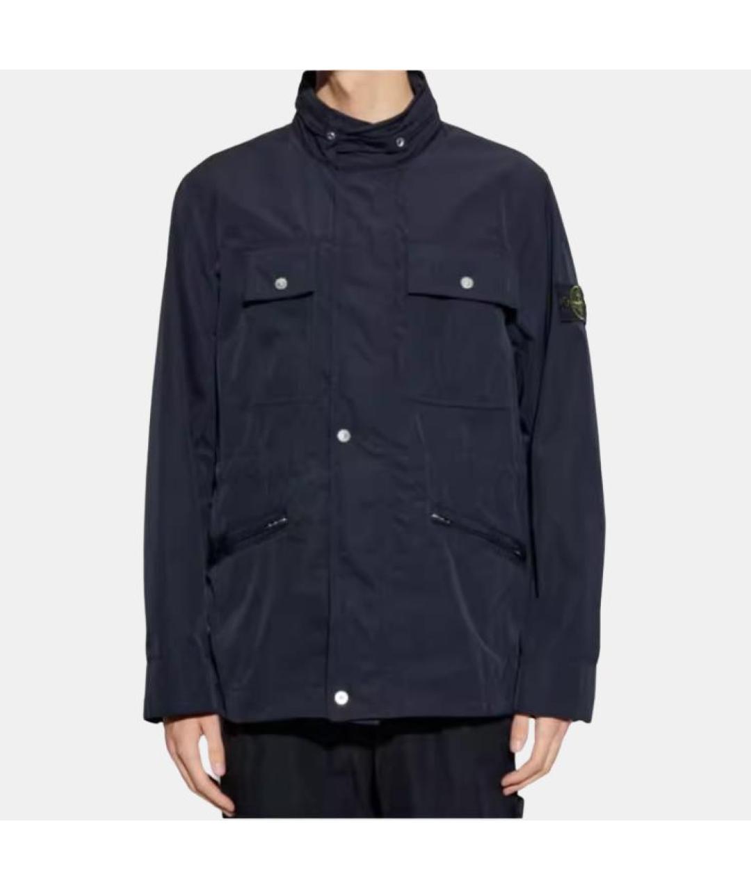 STONE ISLAND Синяя куртка, фото 2