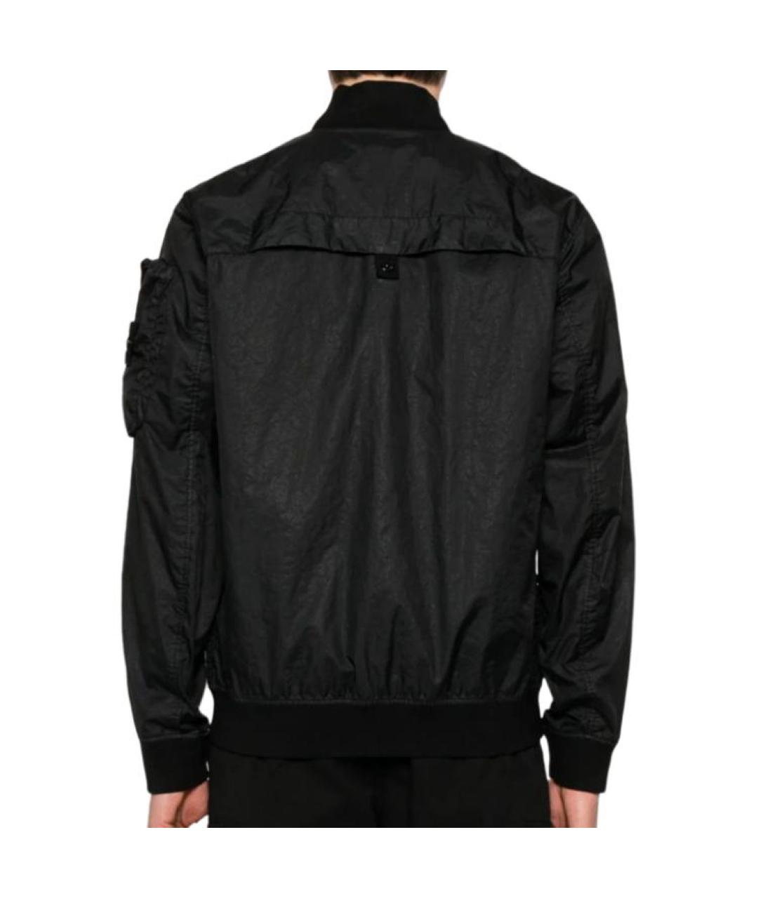 STONE ISLAND Черная куртка, фото 4