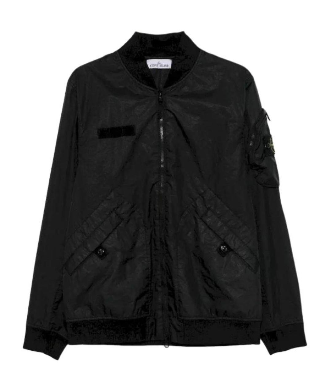 STONE ISLAND Черная куртка, фото 1