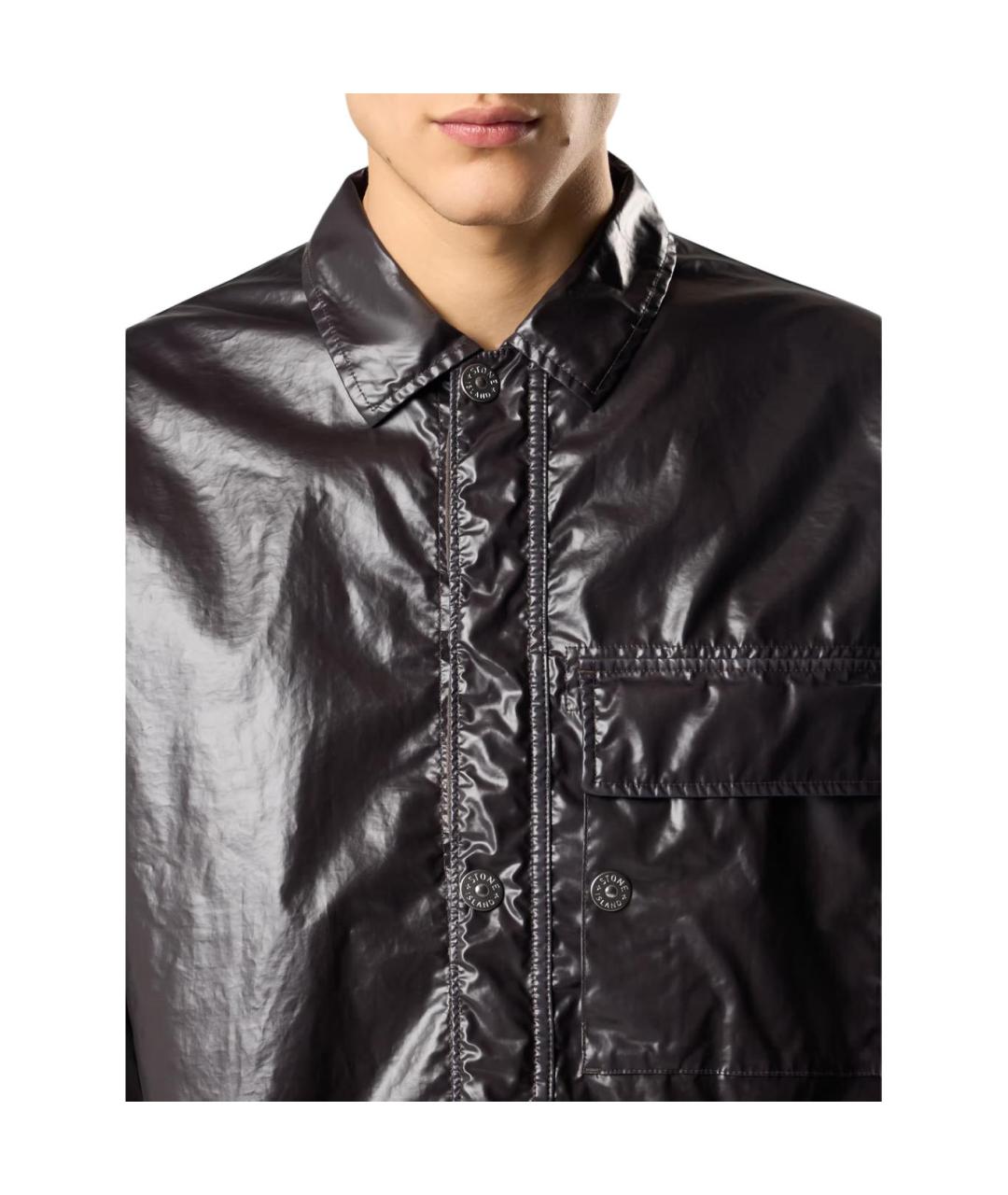 STONE ISLAND Коричневая куртка, фото 5