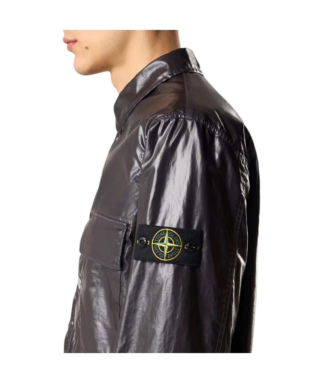 STONE ISLAND Коричневая куртка, фото 4