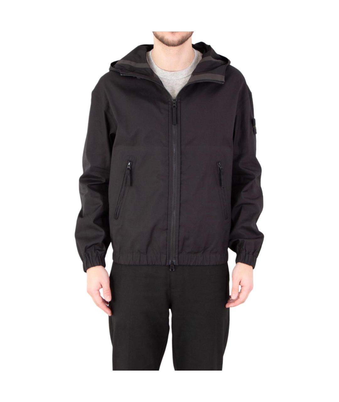 STONE ISLAND Черная куртка, фото 4