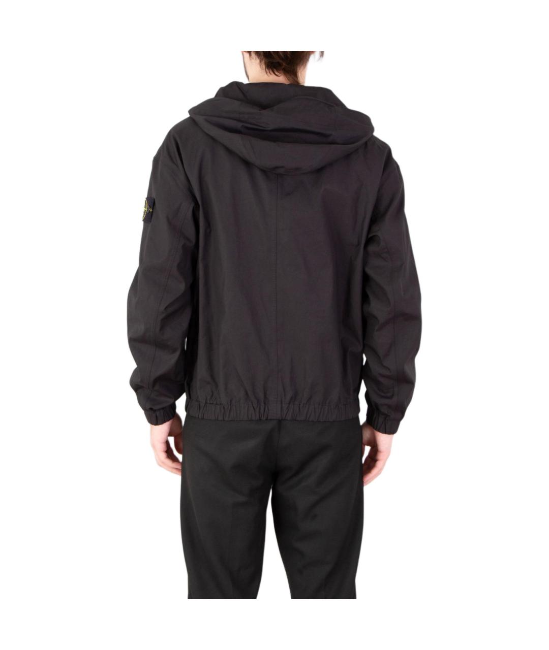 STONE ISLAND Черная куртка, фото 5