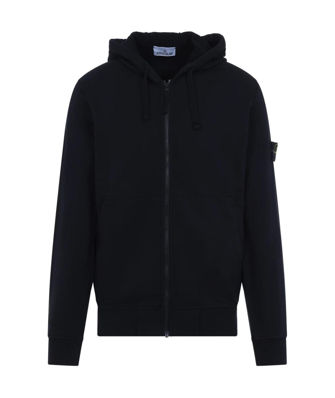 STONE ISLAND Темно-синяя куртка, фото 1