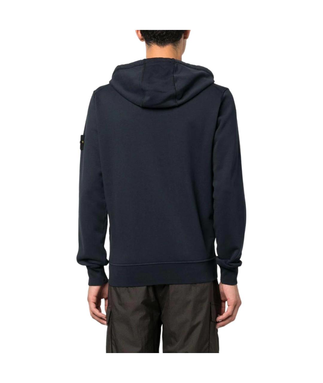 STONE ISLAND Темно-синяя куртка, фото 5