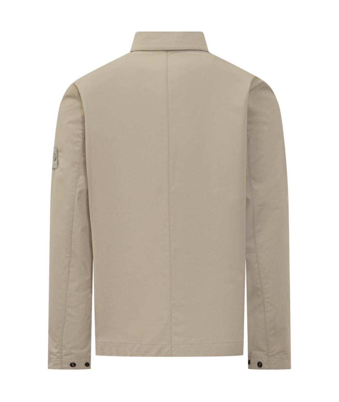 STONE ISLAND Бежевая куртка, фото 2