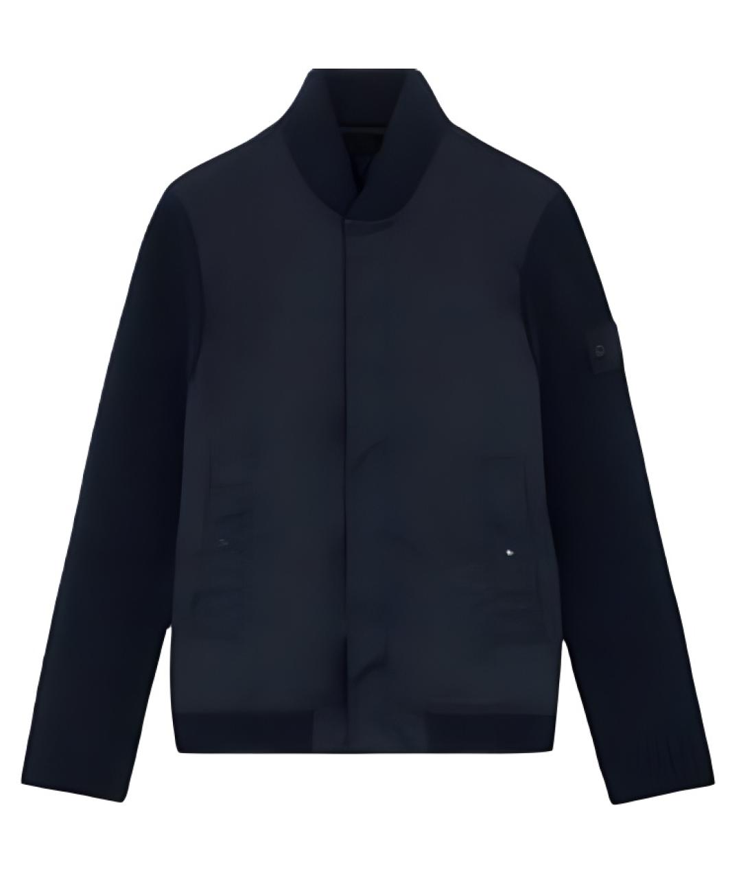 STONE ISLAND Темно-синяя куртка, фото 1