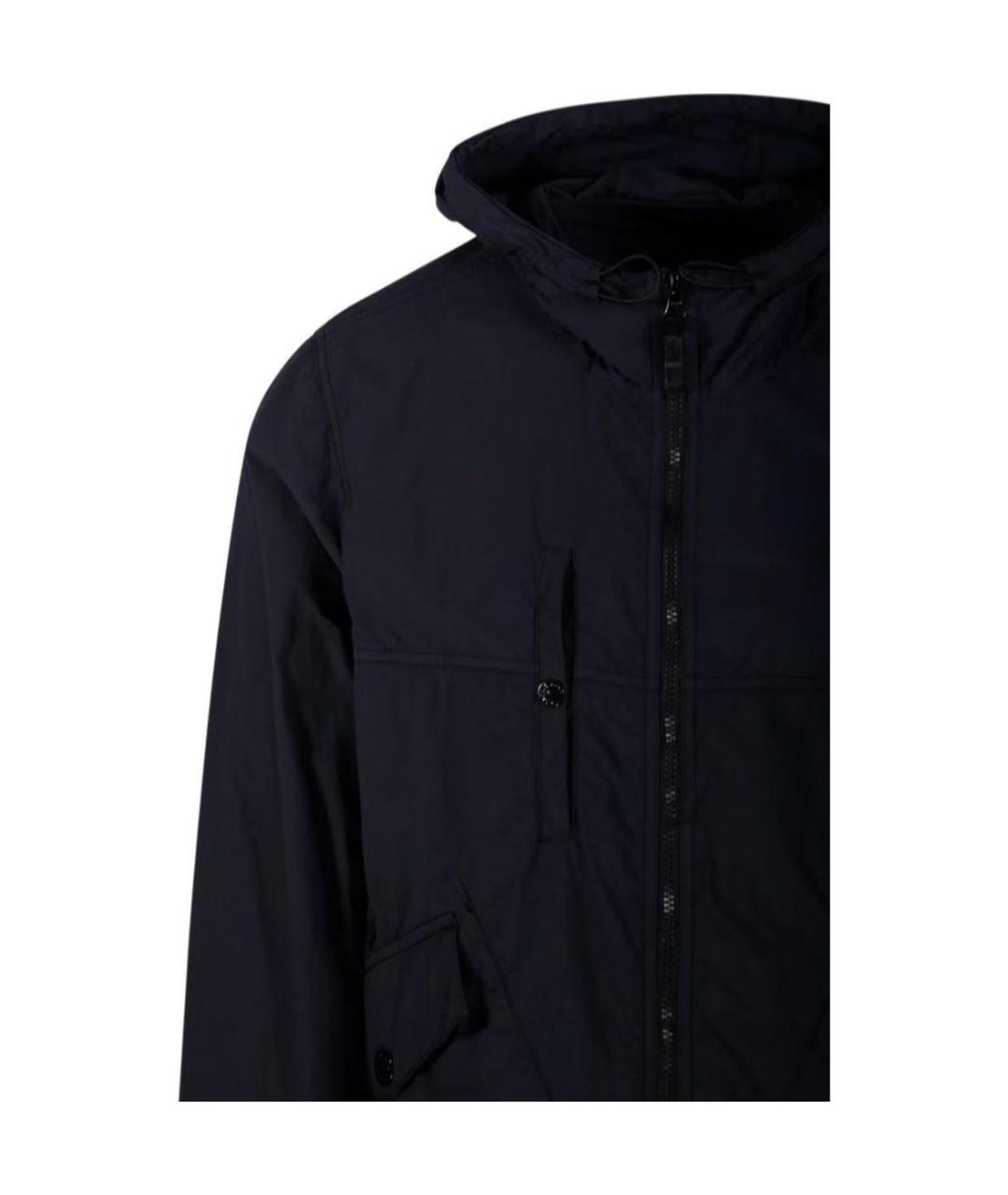 STONE ISLAND Черная куртка, фото 4