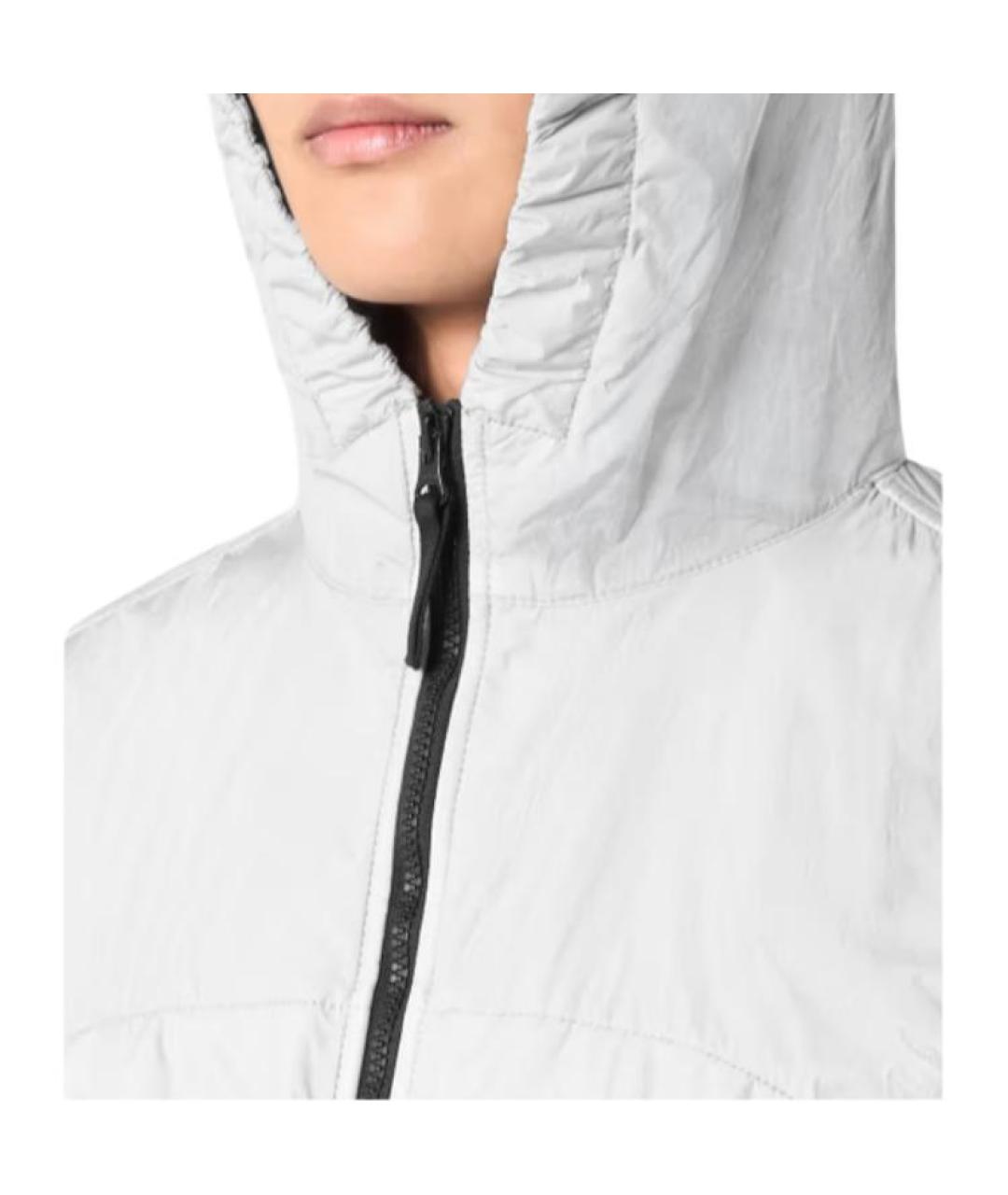 STONE ISLAND Серебряная куртка, фото 6