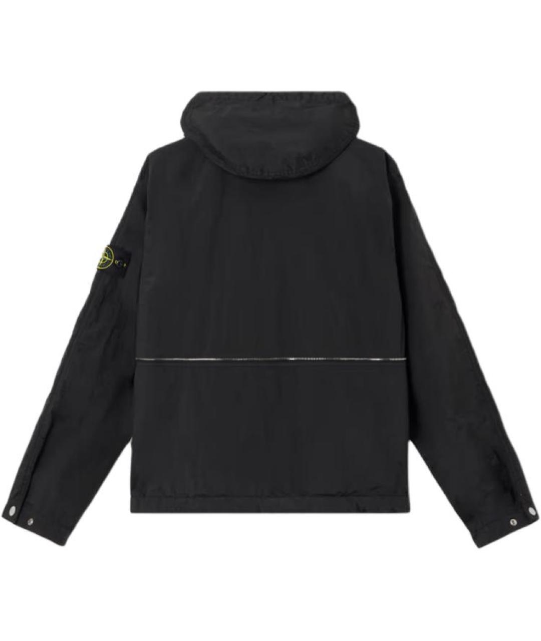 STONE ISLAND Черная куртка, фото 2