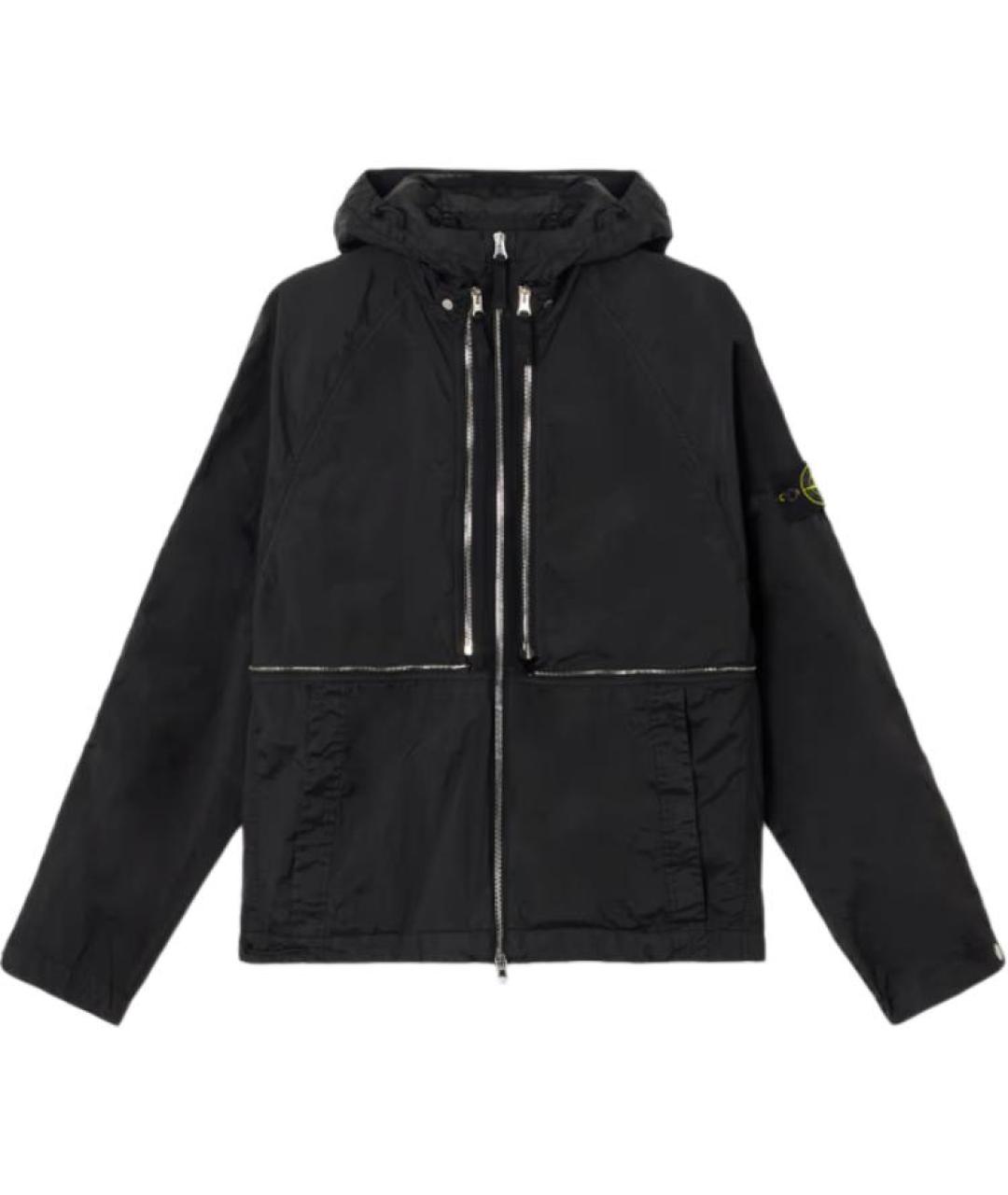 STONE ISLAND Черная куртка, фото 1