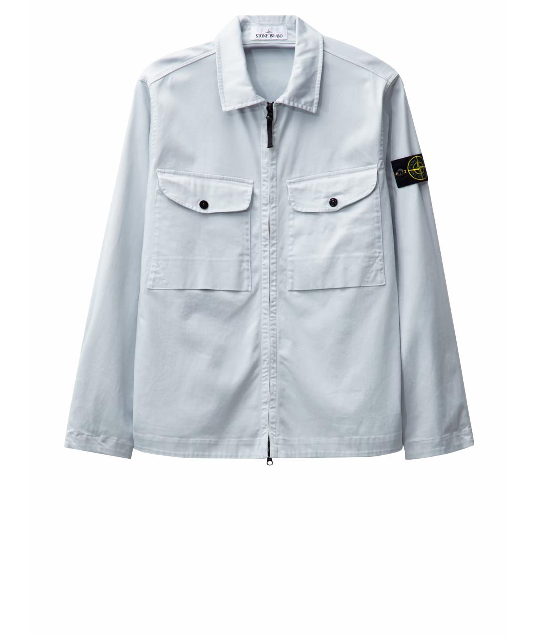 STONE ISLAND Голубая куртка, фото 1