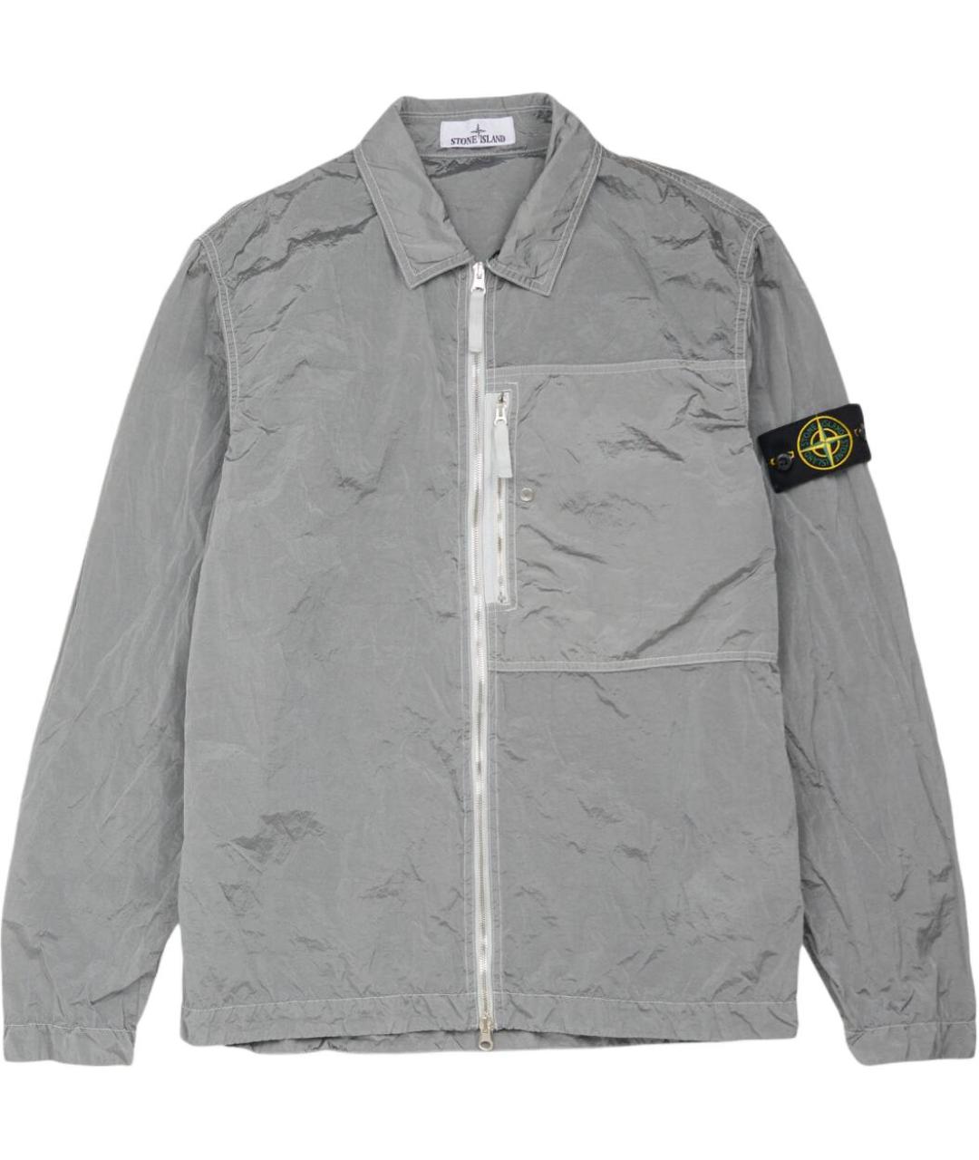 STONE ISLAND Серебряная куртка, фото 1