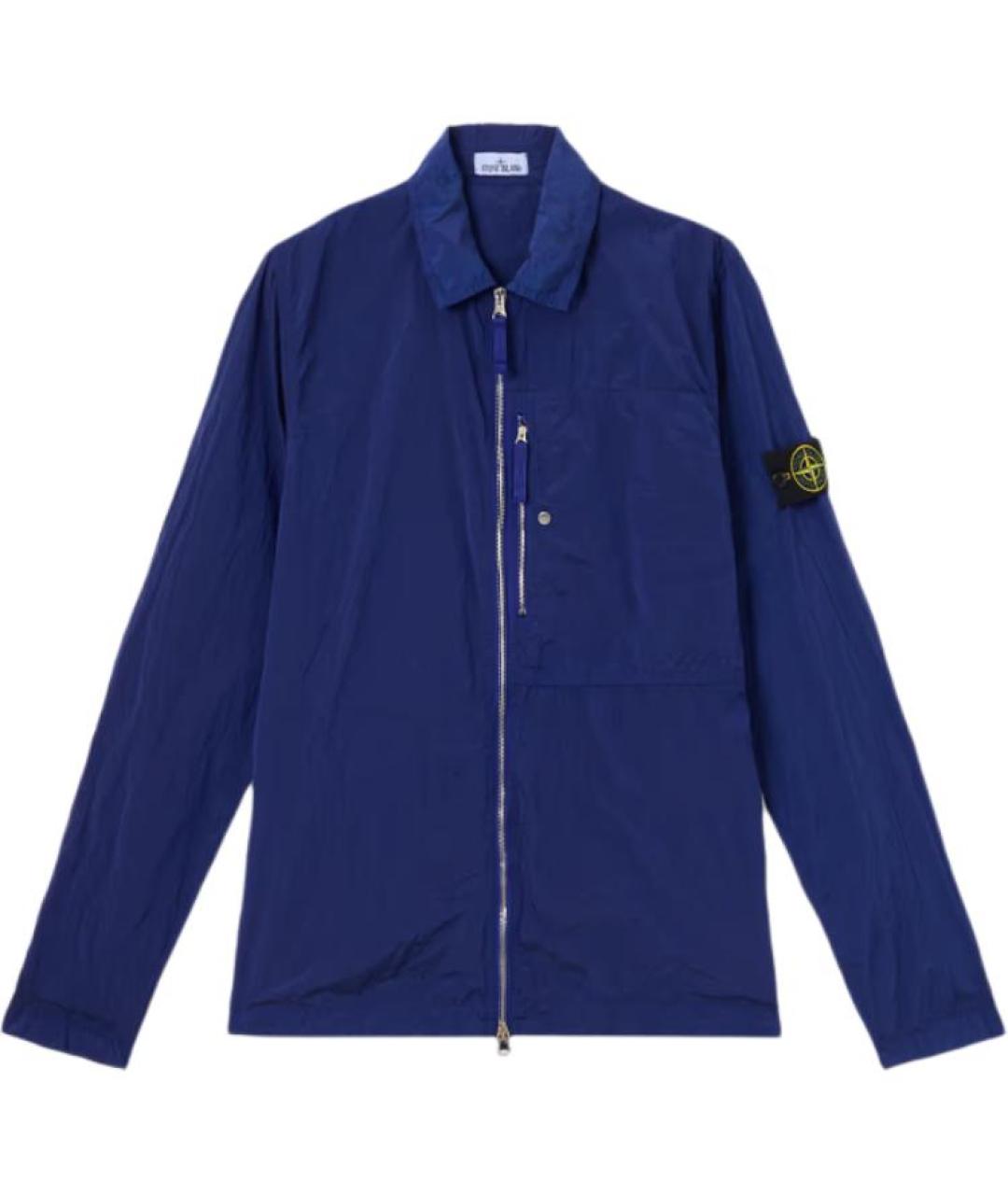 STONE ISLAND Синяя куртка, фото 1