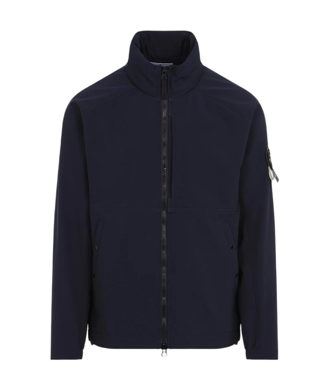 STONE ISLAND Темно-синяя куртка, фото 1