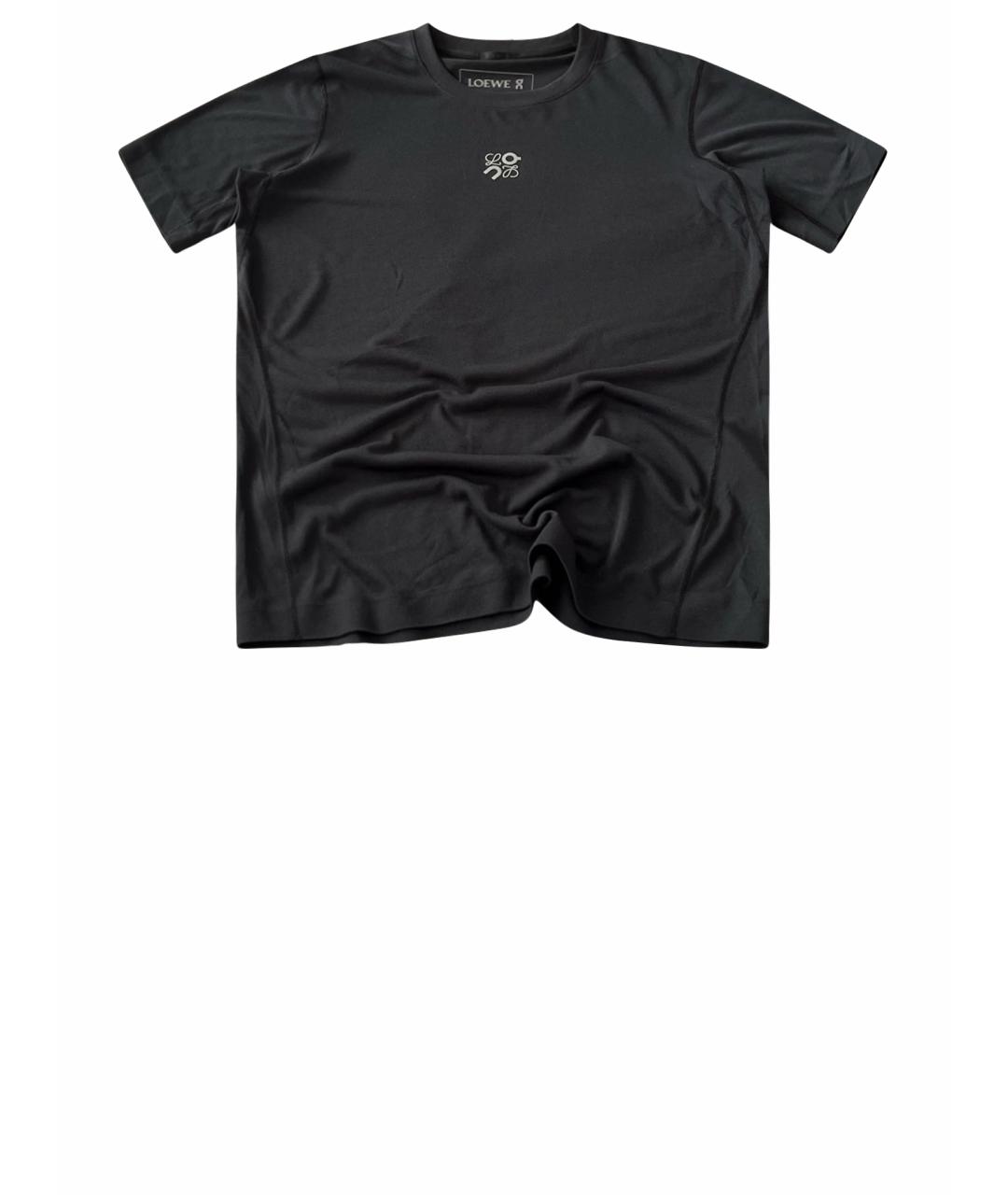 LOEWE Черная футболка, фото 1
