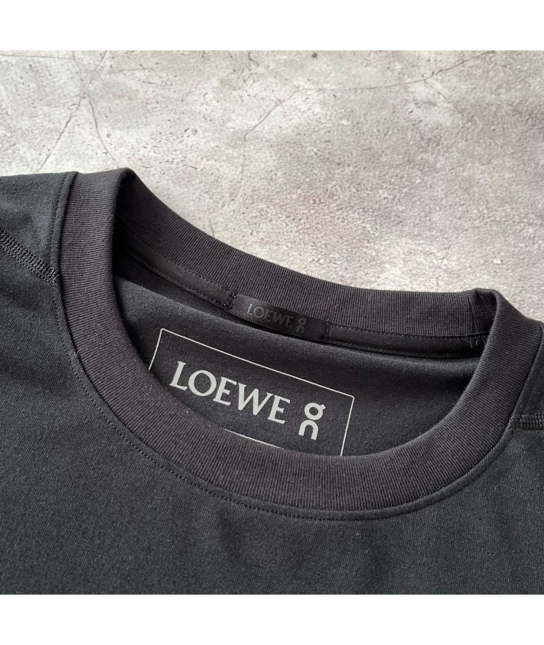 LOEWE Черная футболка, фото 4