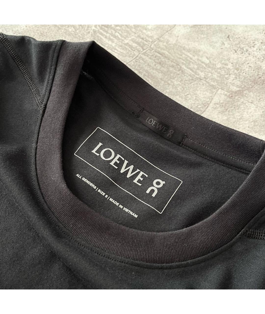 LOEWE Черная футболка, фото 5