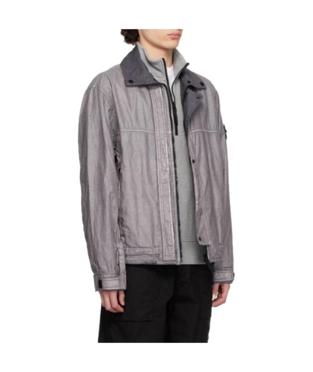 STONE ISLAND Серая куртка, фото 2