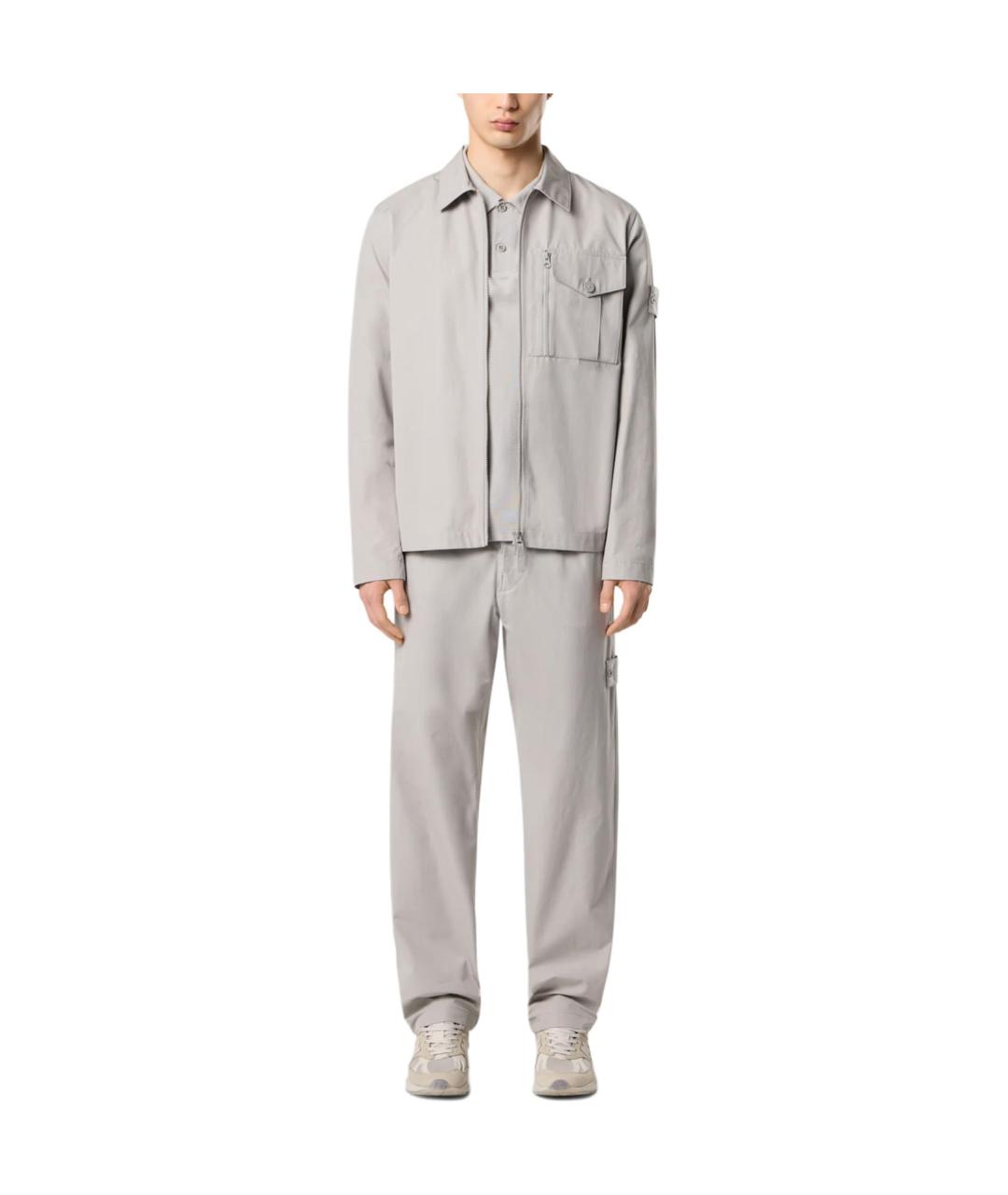 STONE ISLAND Серая куртка, фото 3
