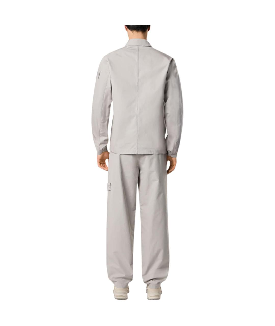 STONE ISLAND Серая куртка, фото 4