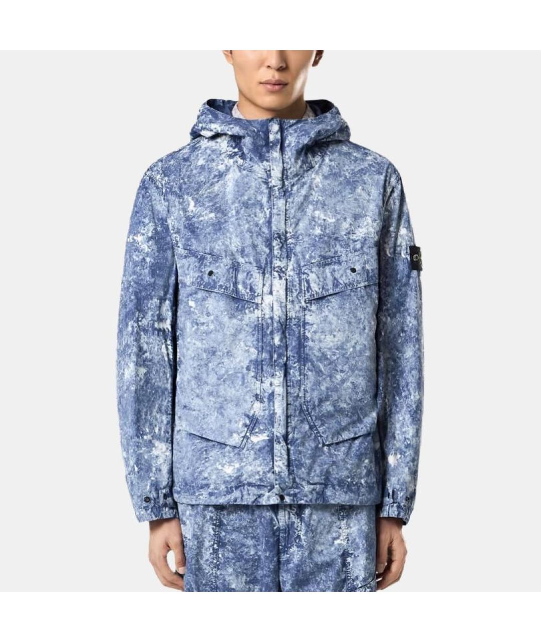 STONE ISLAND Синяя куртка, фото 3