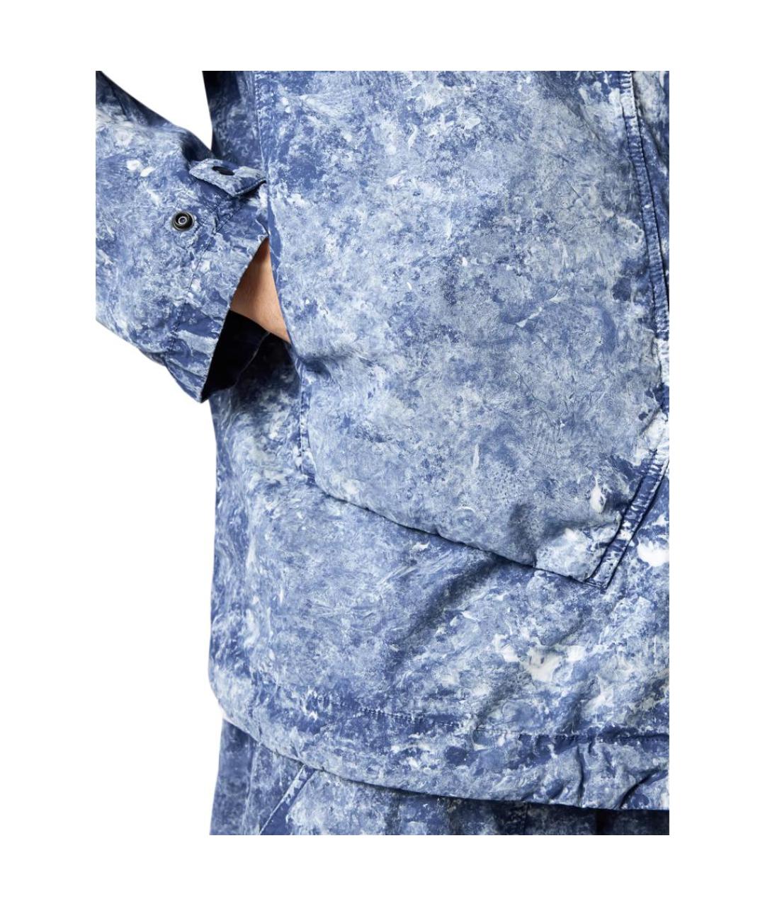 STONE ISLAND Синяя куртка, фото 5