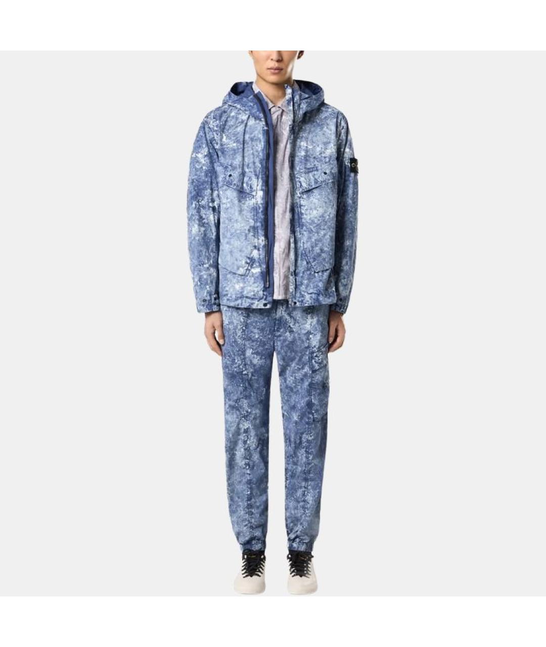 STONE ISLAND Синяя куртка, фото 2