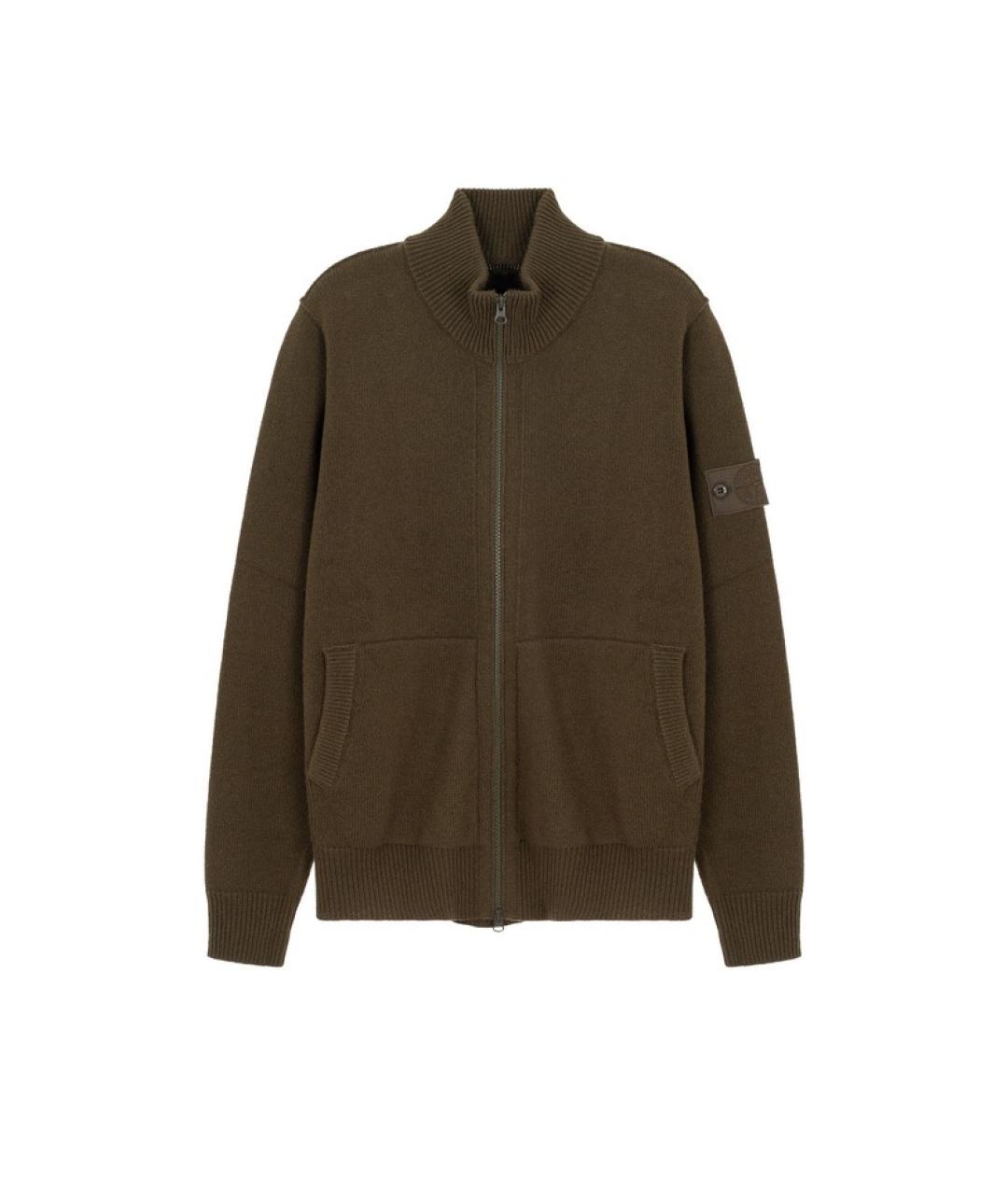 STONE ISLAND Коричневая куртка, фото 1