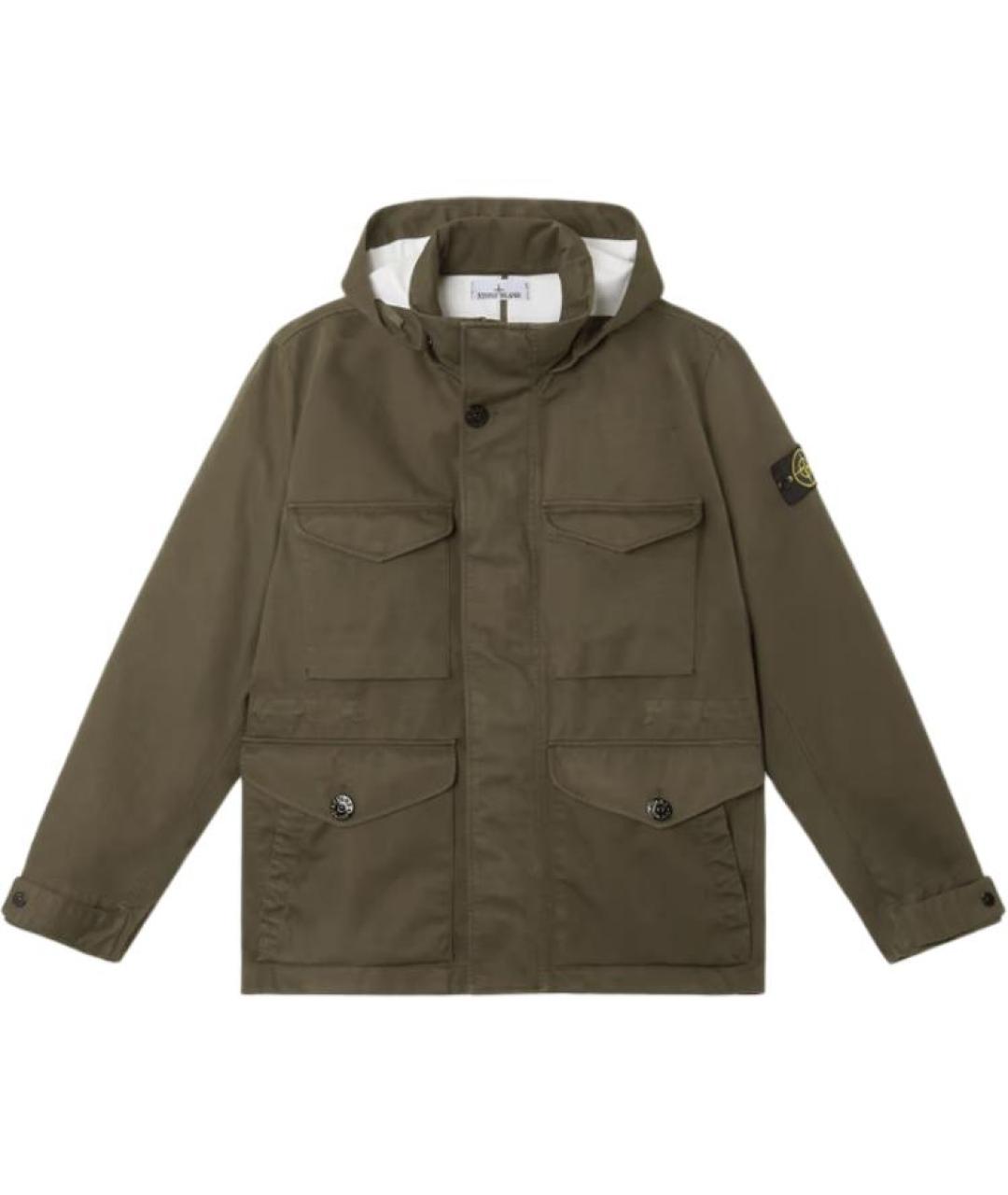 STONE ISLAND Зеленая куртка, фото 1