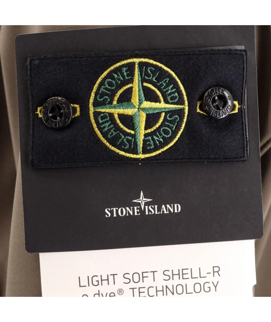 STONE ISLAND Зеленая куртка, фото 3