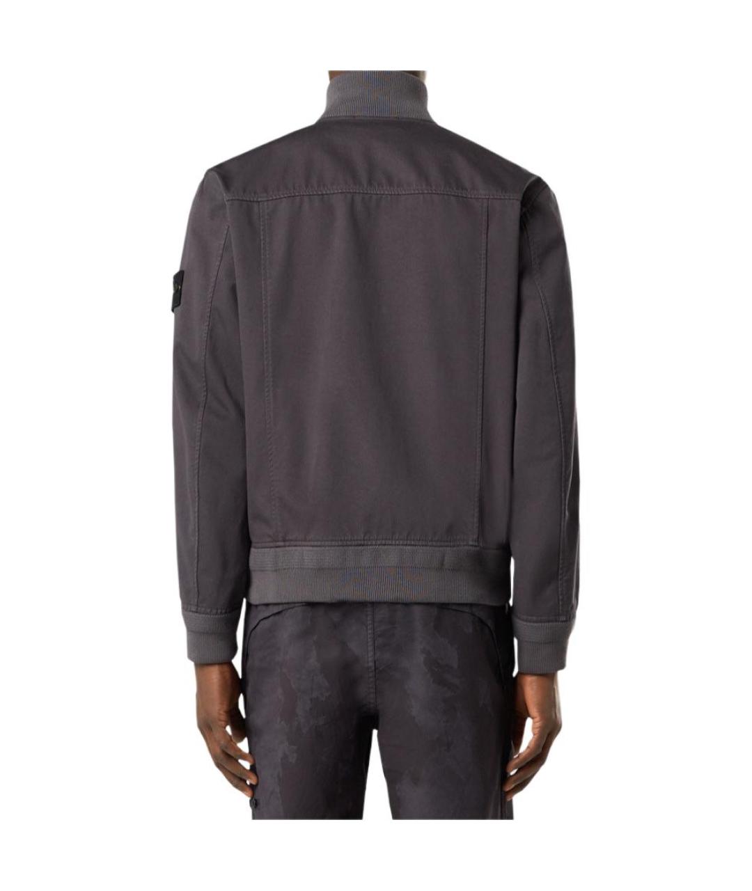 STONE ISLAND Серая куртка, фото 4