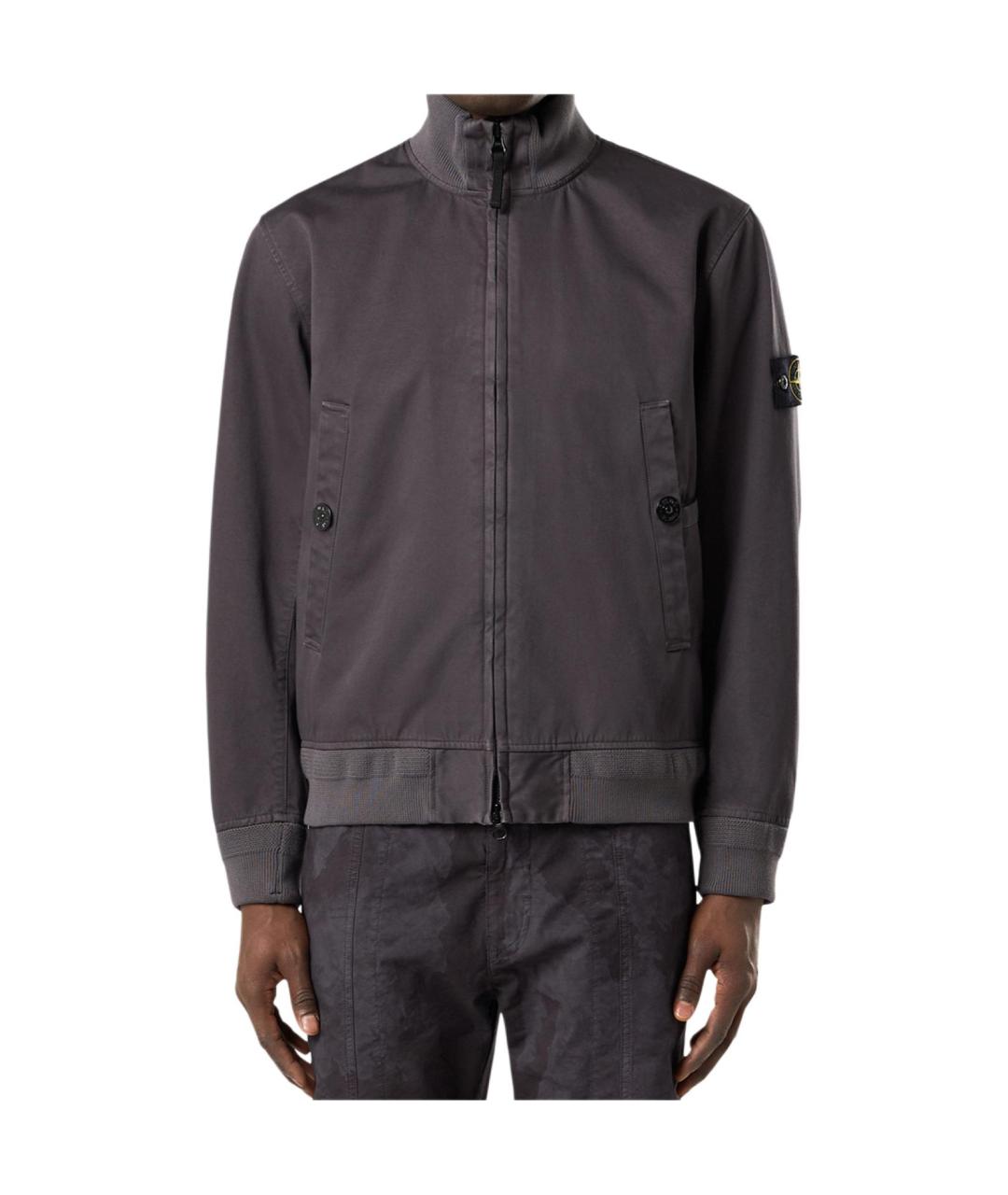 STONE ISLAND Серая куртка, фото 5