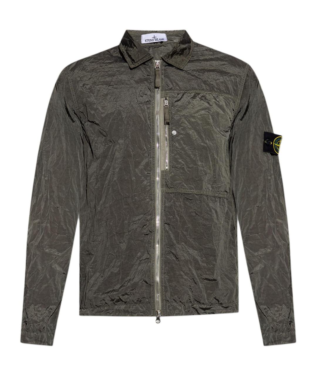 STONE ISLAND Зеленая куртка, фото 1