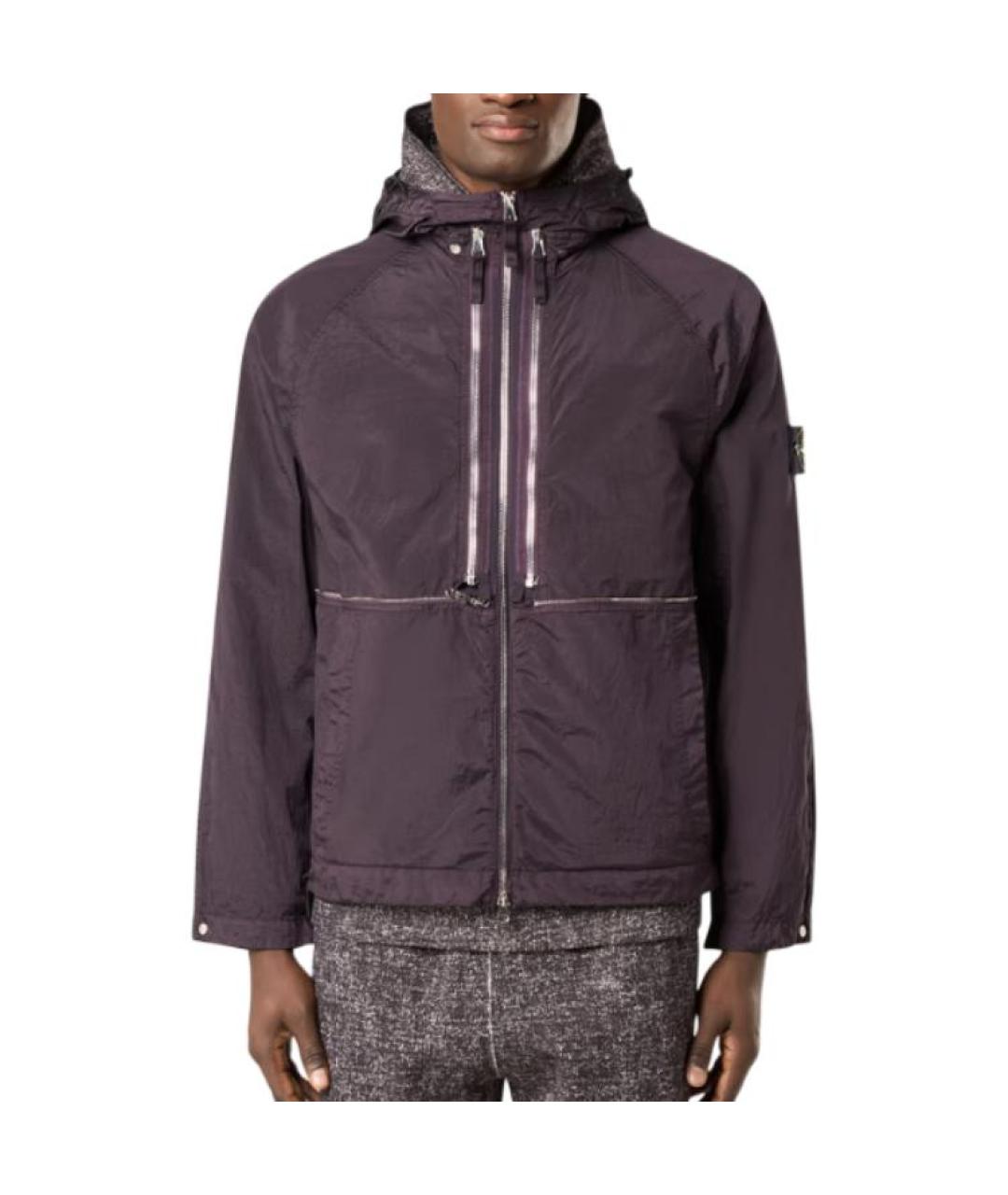 STONE ISLAND Фиолетовая куртка, фото 5